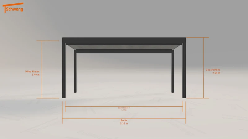 #DE Schweng Terrassenüberdachung S350 (ID zb38gv)