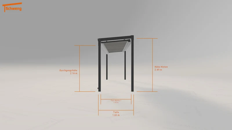 #DE Schweng Terrassenüberdachung S350 (ID zb38gv)