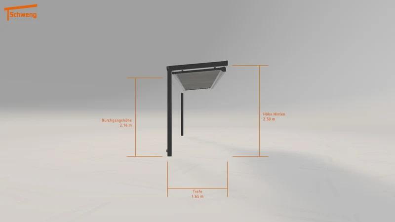 #DE Schweng Terrassenüberdachung S350 (ID 85jxrm)