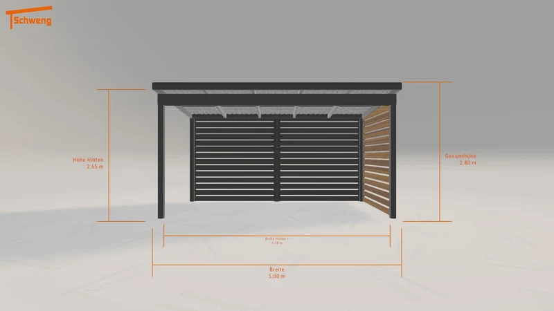#DE Schweng Pultdachcarport S400 (ID x7zqjj) #MTG