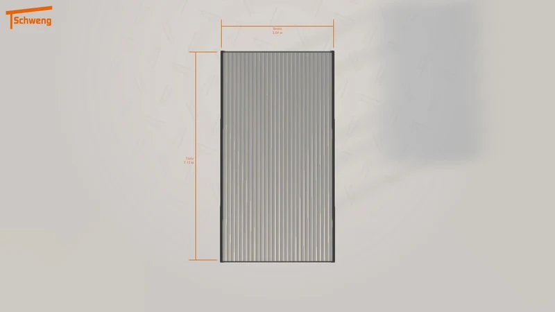 #DE Schweng Flachdachcarport C600 (ID jjgdvp)