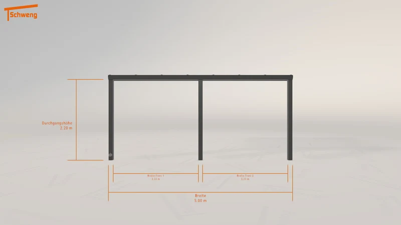 #DE Schweng Terrassenüberdachung S350 (ID qd7rpn)