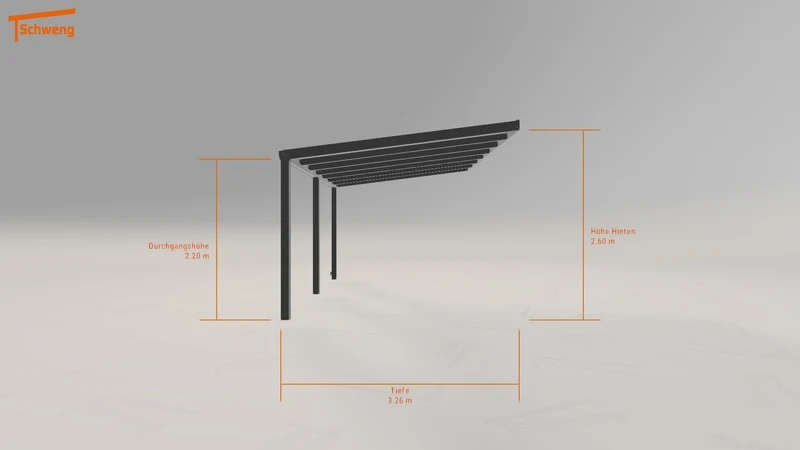 #DE Schweng Terrassenüberdachung S350 (ID qd7rpn)