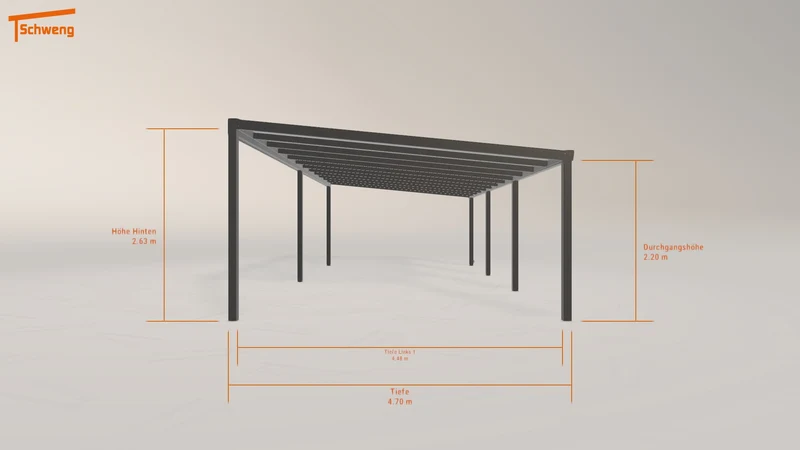 #DE Schweng Pultdachcarport S400 (ID zb3dgy) #MTG