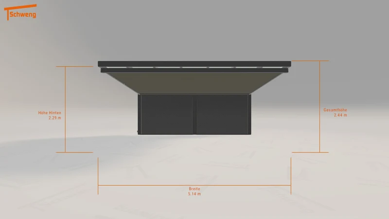 #DE Schweng Terrassenüberdachung S400 (ID 42q8n9)