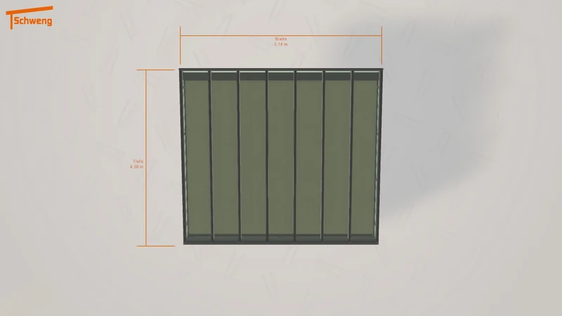 #DE Schweng Terrassenüberdachung S400 (ID 42q8n9)
