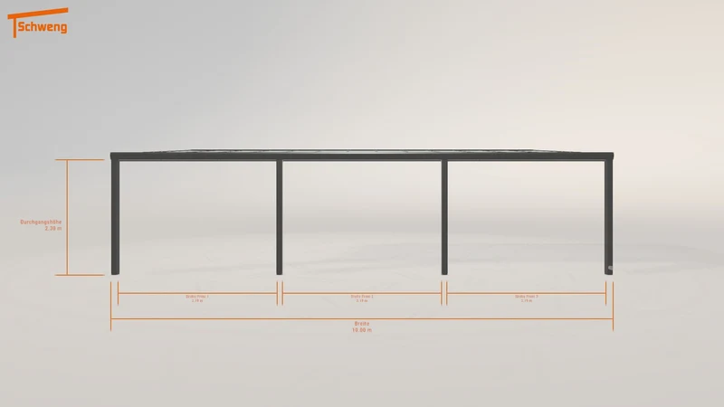 #DE Schweng Terrassenüberdachung S400 (ID 9w4bgy)