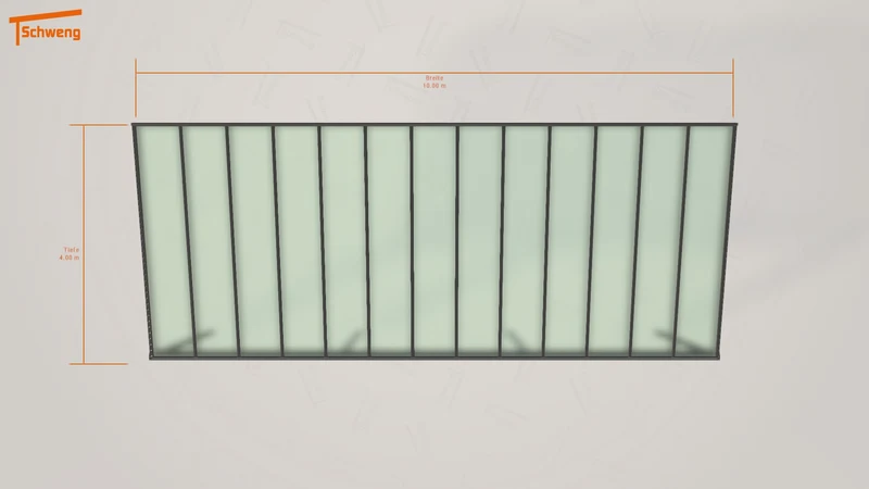 #DE Schweng Terrassenüberdachung S400 (ID 9w4bgy)
