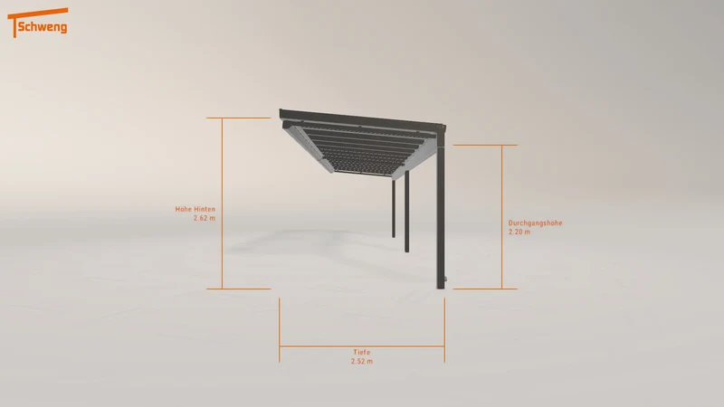#DE Schweng Terrassenüberdachung S350 (ID bkrmpp)