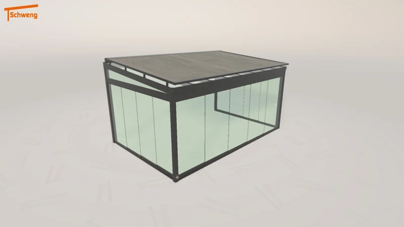 #DE Schweng Terrassenüberdachung S400 (ID rjxmr5)