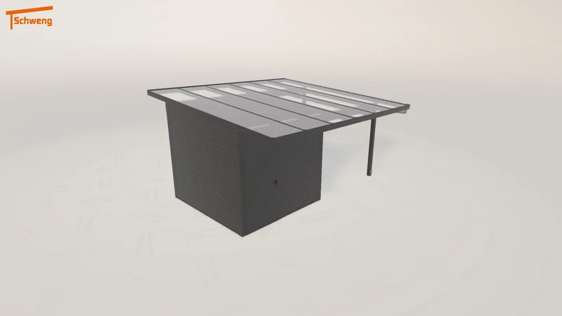 #DE Schweng Pultdachcarport S400 (ID qd9pj8)