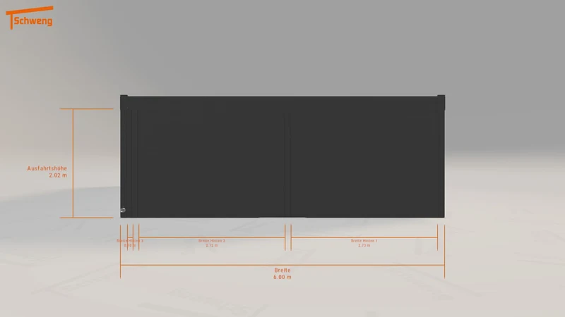 #DE Schweng Flachdachcarport C600 (ID n5vzvb) #MTG