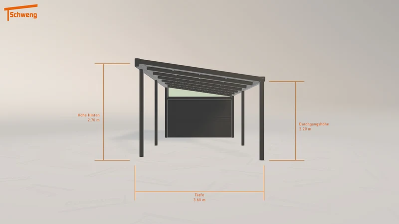 #DE Schweng Pultdachcarport S400 (ID 9w4gbv) #MTG