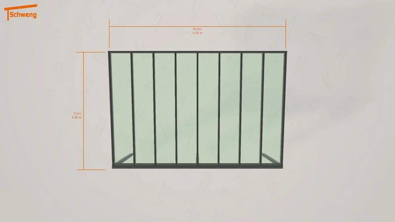 #DE Schweng Terrassenüberdachung S400 (ID 773nnv)