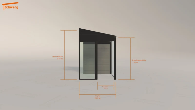 #DE Schweng Terrassenüberdachung S350 (ID dvdb2y)