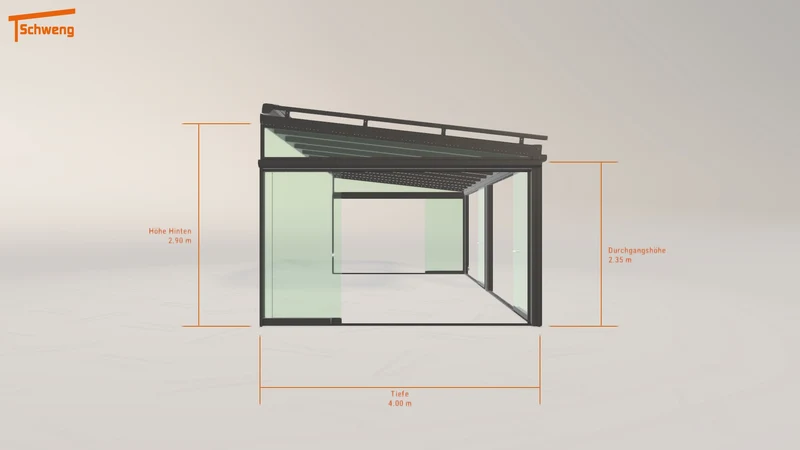 #DE Schweng Terrassenüberdachung S400 (ID rjx79n) #MTG