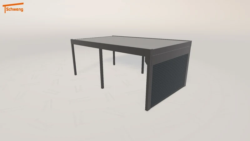 #DE Schweng Flachdachcarport C600 (ID g7v25n) #MTG