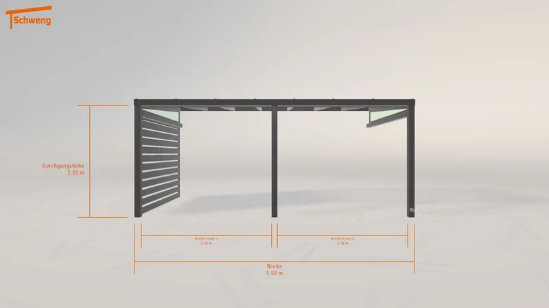 #DE Schweng Terrassenüberdachung S350 (ID 9wrwv9)