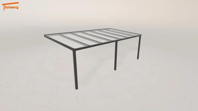 #DE Schweng Terrassenüberdachung S350 (ID 85j57d)