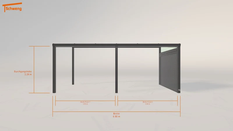 #DE Schweng Terrassenüberdachung S350 (ID bkrxqr)