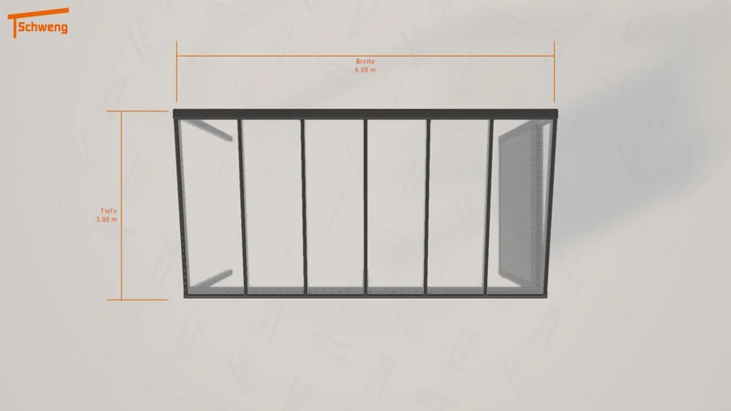 #DE Schweng Terrassenüberdachung S350 (ID bkrxqr)