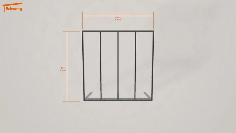 #DE Schweng Terrassenüberdachung S400 (ID 773v28)