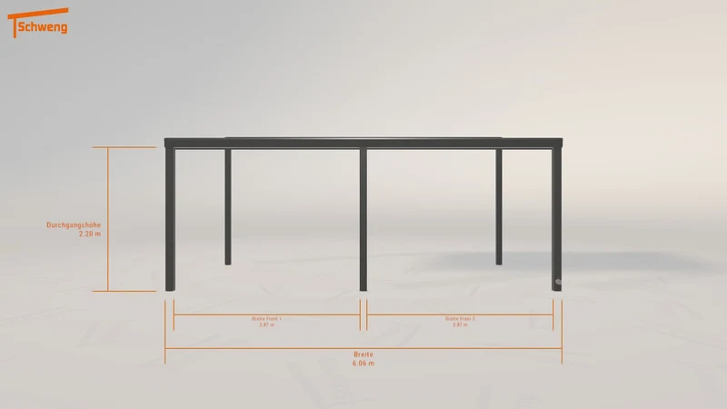 #DE Schweng Terrassenüberdachung S400 (ID jjm84q)