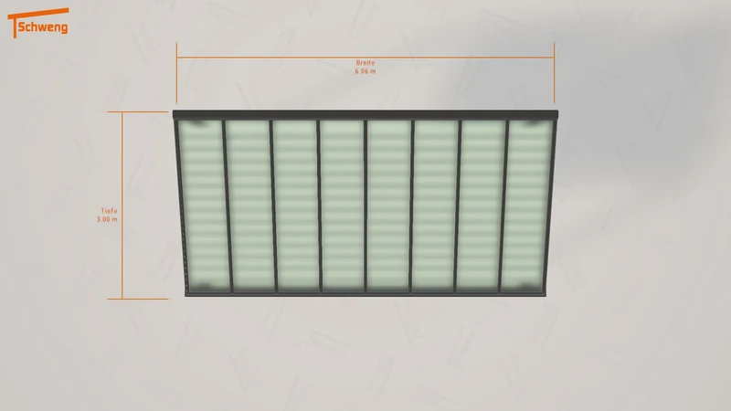 #DE Schweng Terrassenüberdachung S400 (ID jjm84q)