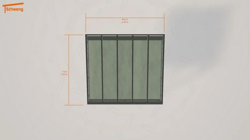 #DE Schweng Terrassenüberdachung S400 (ID rjxnnk)