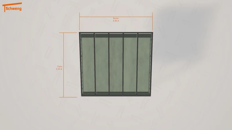 #DE Schweng Terrassenüberdachung S350 (ID g7v558)