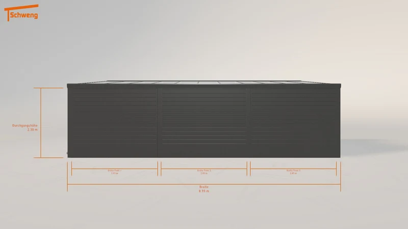 #DE Schweng Pultdachcarport S400 (ID zb9wxm)