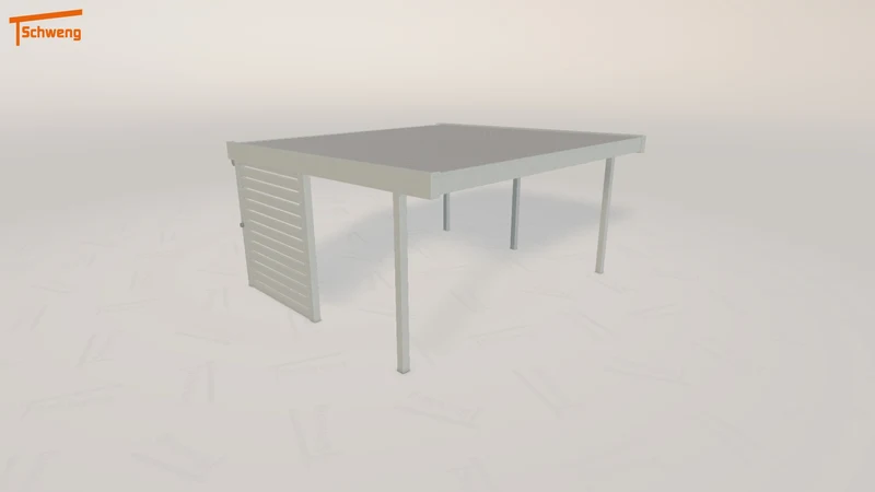 #DE Schweng Flachdachcarport C600+ (ID mjk2r4) #MTG