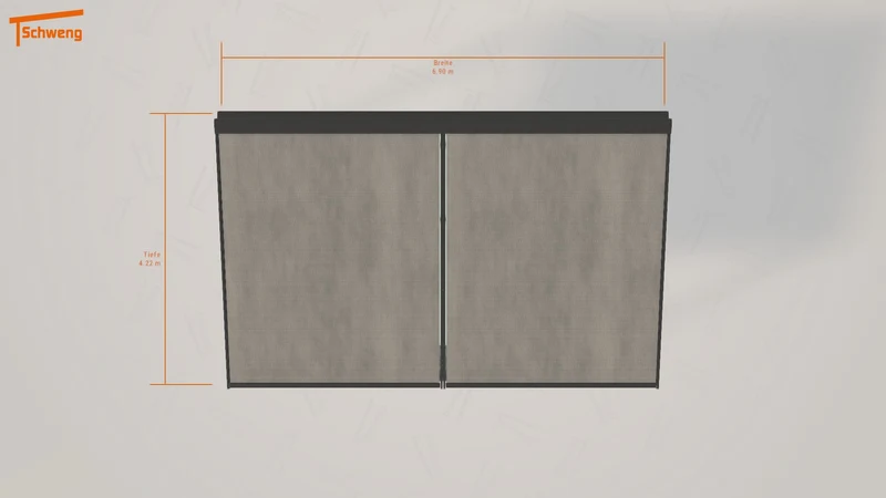 #DE Schweng Terrassenüberdachung S400 (ID 772pgx)