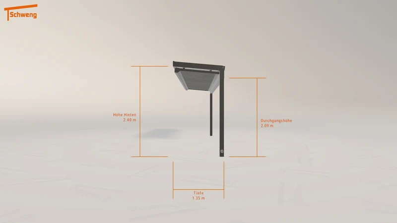 #DE Schweng Terrassenüberdachung S350 (ID g7dn8m)