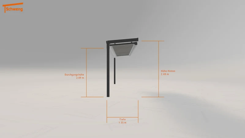 #DE Schweng Terrassenüberdachung S350 (ID g7dn8m)