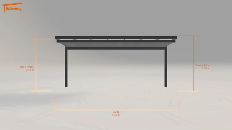 #DE Schweng Terrassenüberdachung S400 (ID pbv28q)