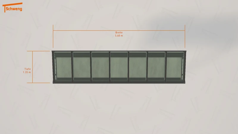 #DE Schweng Terrassenüberdachung S400 (ID pbv28q)