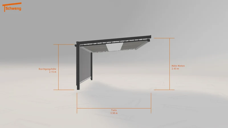 #DE Schweng Terrassenüberdachung S400 (ID bkdz4g)