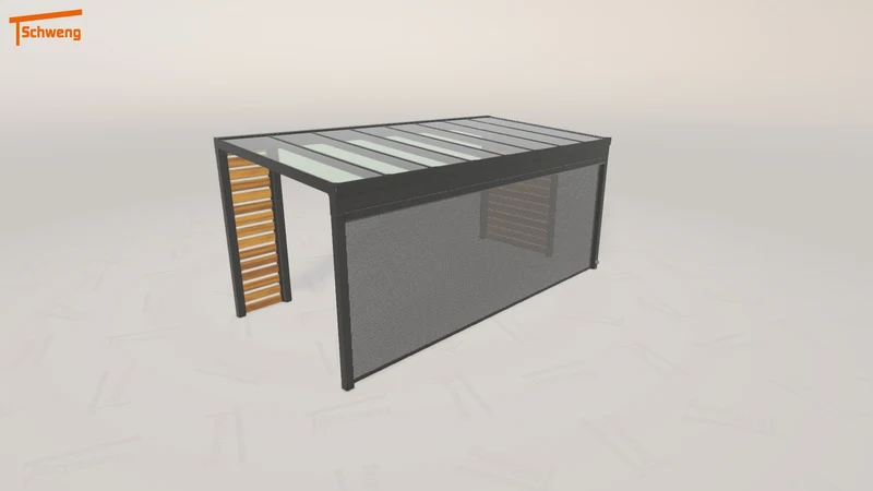#DE Schweng Terrassenüberdachung S400 (ID g7vxwm)