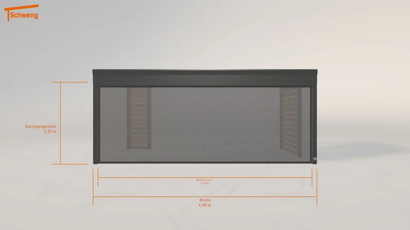 #DE Schweng Terrassenüberdachung S400 (ID g7vxwm)