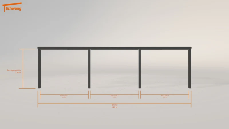 #DE Schweng Terrassenüberdachung S400 (ID w3m9z7)