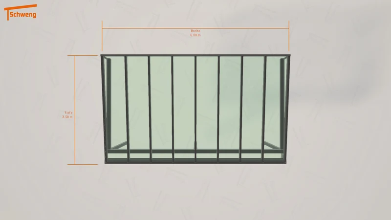 #DE Schweng Terrassenüberdachung S400 (ID v4g987)