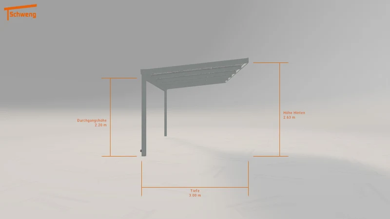#AT Schweng Pultdachcarport S400 (ID 2q478w) #MTG