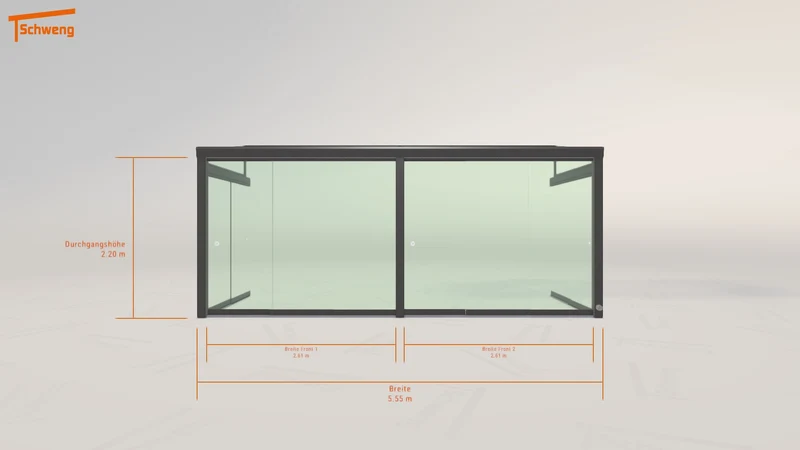 #DE Schweng Terrassenüberdachung S400 (ID w3jqmb)