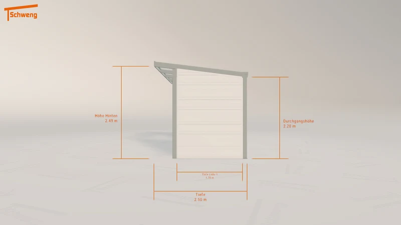 #DE Schweng Pultdachcarport S400 (ID v4gx77)