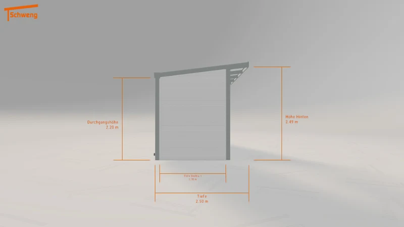 #DE Schweng Pultdachcarport S400 (ID v4gx77)
