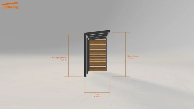 #DE Schweng Terrassenüberdachung S350 (ID 332zbz) #MTG