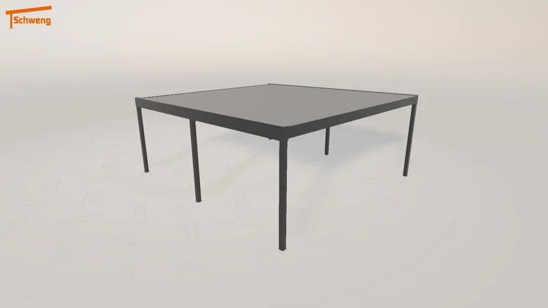 #AT Schweng Flachdachcarport C600 (ID w3mby4)