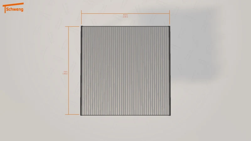 #DE Schweng Flachdachcarport C600 (ID mjvj7r) #MTG