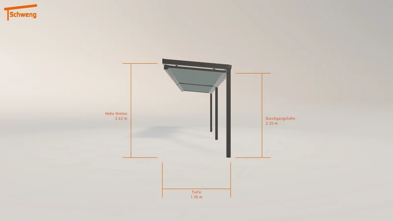 #DE Schweng Terrassenüberdachung S350 (ID x742zb)
